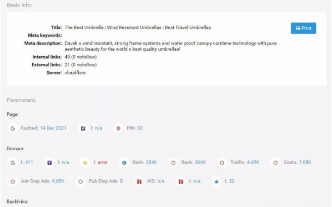 SEO工具| SEOquake教程详解(图5)